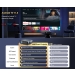A9G FULL HD/4K LED-projektor, WiFi 6 HDR10 ANDROID LED-TV Dolby Audio-ljud